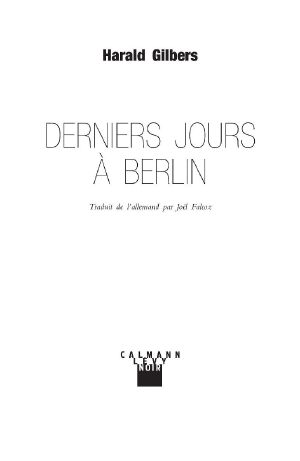 [Richard Oppenheimer 03] • Derniers jours à Berlin (Suspense Crime)